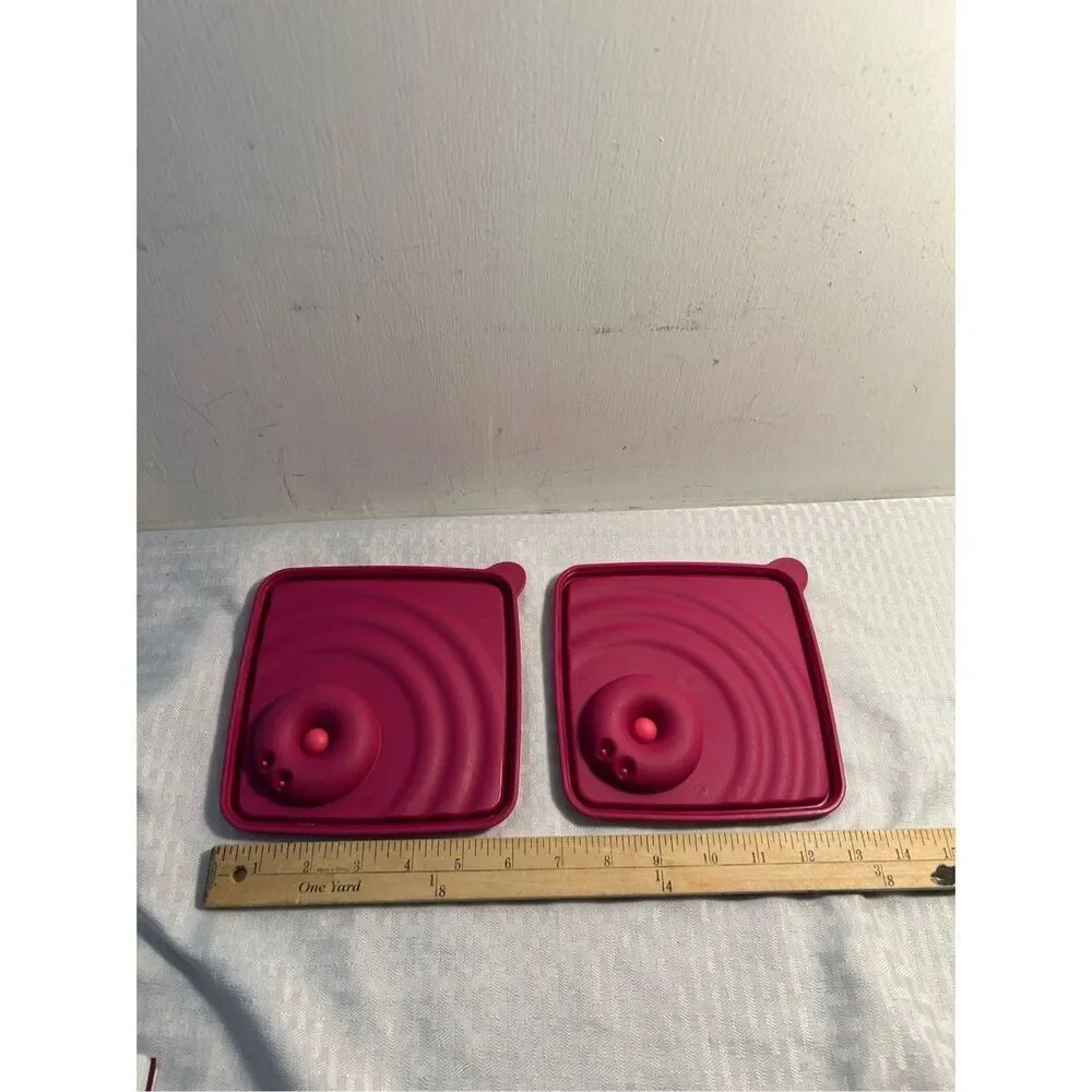 Tupperware rock n serve square lid replacements 6x6